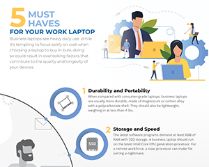 5 Must Haves for Your Work Laptop