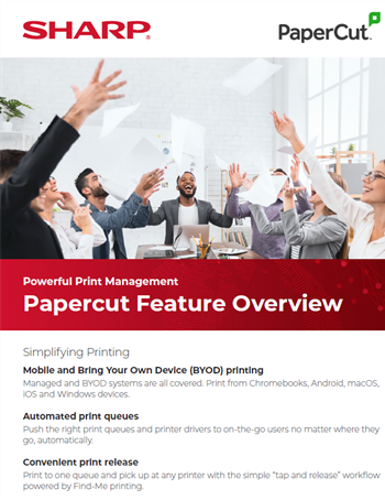 Trial - Print Management: PaperCut Feature Overview